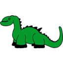 download Platypuscove Dinosaur 001a clipart image with 45 hue color
