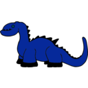 download Platypuscove Dinosaur 001a clipart image with 135 hue color
