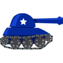 download Cartoon Tank clipart image with 135 hue color