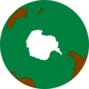 download Earth Southern Hemisphere clipart image with 270 hue color