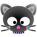 download Cute Cat Gatito clipart image with 315 hue color