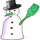 download Snowman clipart image with 90 hue color