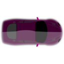 download Car From The Top clipart image with 315 hue color