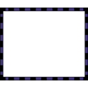 download Worldlabel Com Border Burgundy Black 4x3 3 clipart image with 270 hue color