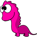 download Dino clipart image with 225 hue color