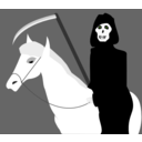 download Death On Binky clipart image with 90 hue color