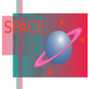 download Space clipart image with 315 hue color