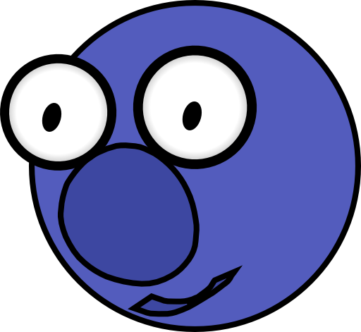 Cartoon Blueberry