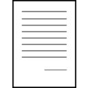 download Curriculum Icon clipart image with 180 hue color