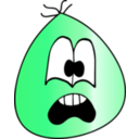 download Face Icon clipart image with 90 hue color