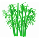 download Bamboo clipart image with 45 hue color