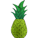 download Alternative Pineapple clipart image with 45 hue color
