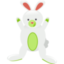 download Doll Rabbit clipart image with 45 hue color