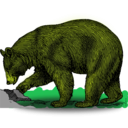 download Colored Bear clipart image with 45 hue color