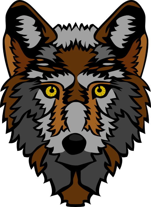 Wolf Head Stylized