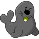 download Seal clipart image with 90 hue color