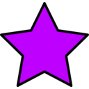 download Yellow Star clipart image with 225 hue color