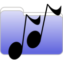 download Music Folder Icon clipart image with 45 hue color
