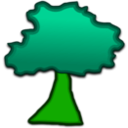 download A Tree clipart image with 90 hue color