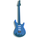 download Wood Guitar clipart image with 180 hue color