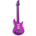 download Wood Guitar clipart image with 270 hue color