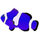 download Aquarium Fish Amphiprion Percula clipart image with 225 hue color