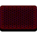 download Flower Of Life Tessellation For Laptop clipart image with 90 hue color