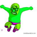 download Luchador Enmascarado clipart image with 90 hue color