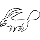 download Hare Of Misdestiny 2 clipart image with 135 hue color