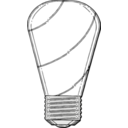 download Light Bulb clipart image with 180 hue color