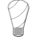 download Light Bulb clipart image with 270 hue color