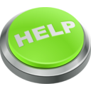 download Help Button clipart image with 90 hue color