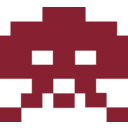 download Space Invaders clipart image with 135 hue color