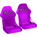 download Racing Seats clipart image with 90 hue color