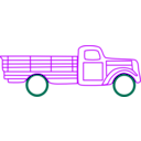download Old Truck Zis 15 clipart image with 45 hue color