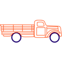 download Old Truck Zis 15 clipart image with 135 hue color