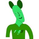 download Mouse Man clipart image with 90 hue color