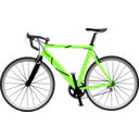 download Yellow Speed Bike clipart image with 45 hue color