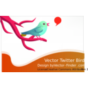 download Free Vector Tweeting Bird clipart image with 315 hue color
