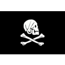 download Pirate Flag Henry Every clipart image with 270 hue color