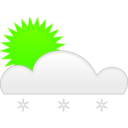 download Sun Snow clipart image with 45 hue color