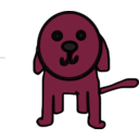 download Little Dog clipart image with 315 hue color