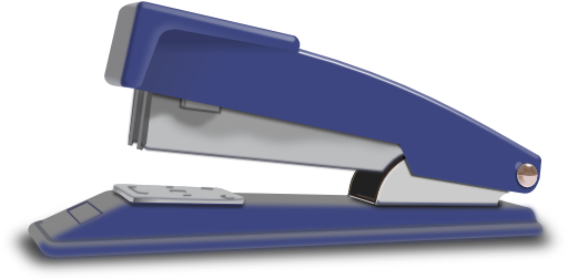 Blue Stapler