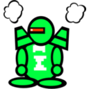 download Coolbot clipart image with 315 hue color