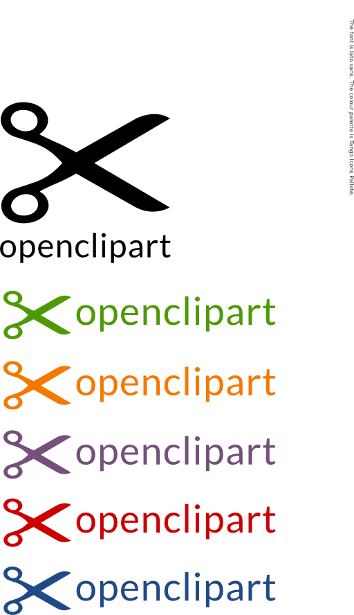 Openclipart Scissors Logo Guide