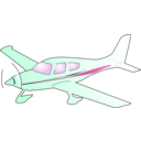 download Cessna Plane clipart image with 90 hue color