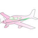 download Cessna Plane clipart image with 270 hue color