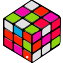 download Rubik S Cube Random Petr 01 clipart image with 315 hue color