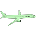 download Aircraft clipart image with 270 hue color