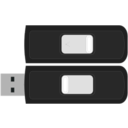 download Sandisk Cruzer Micro clipart image with 180 hue color